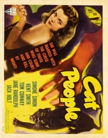 Cat People movie poster (1942) Tank Top #1221081