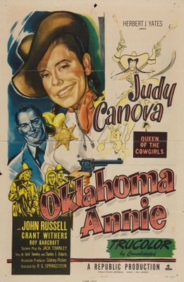 Oklahoma Annie movie poster (1952) calendar