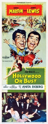 Hollywood or Bust movie poster (1956) calendar