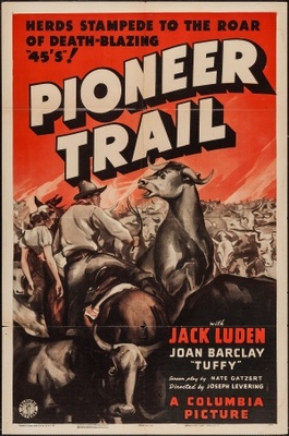 Pioneer Trail movie poster (1938) tote bag