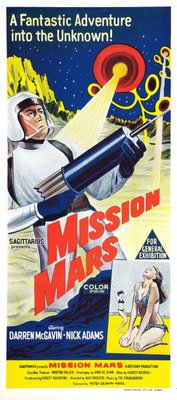 Mission Mars movie poster (1968) poster