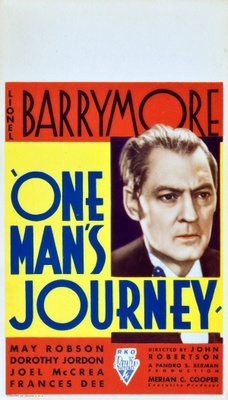 One Man's Journey movie poster (1933) poster