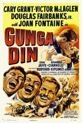 Gunga Din movie poster (1939) tote bag