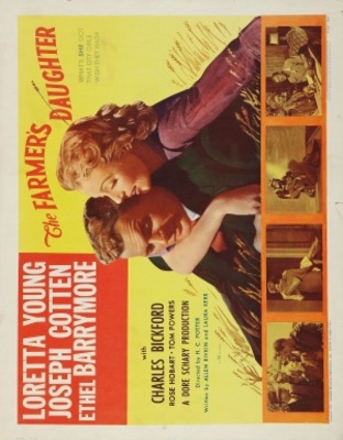 The Farmer's Daughter movie poster (1947) tote bag