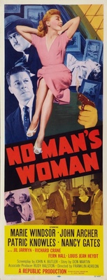 No Man's Woman movie poster (1955) hoodie