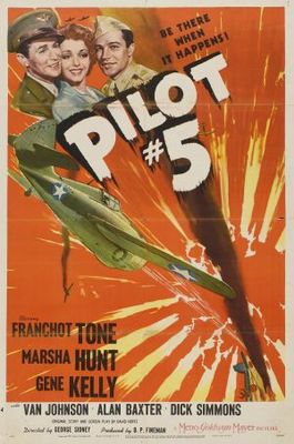 Pilot #5 movie poster (1943) Mouse Pad MOV_db1cf984