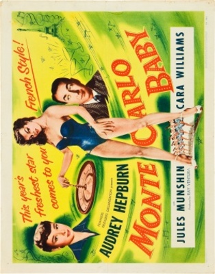 Monte Carlo Baby movie poster (1953) calendar
