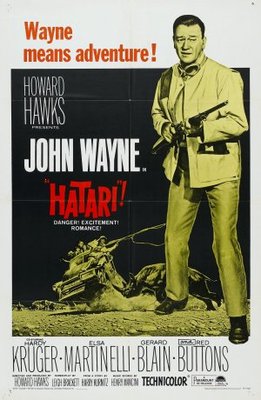 Hatari! movie poster (1962) hoodie