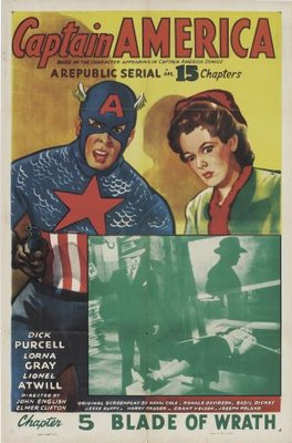 Captain America movie poster (1944) Mouse Pad MOV_db8453d2