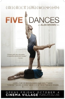 Five Dances movie poster (2012) mouse pad