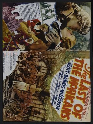 The Last of the Mohicans movie poster (1936) mouse pad