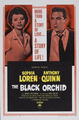 The Black Orchid movie poster (1958) mouse pad