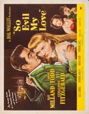 So Evil My Love movie poster (1948) Poster MOV_dbfbf464