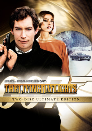 The Living Daylights movie poster (1987) mouse pad