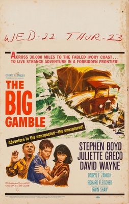 The Big Gamble movie poster (1961) Poster MOV_dc00f4d3