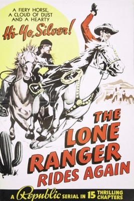 The Lone Ranger Rides Again movie poster (1939) tote bag