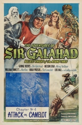 The Adventures of Sir Galahad movie poster (1949) tote bag