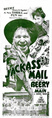Jackass Mail movie poster (1942) tote bag