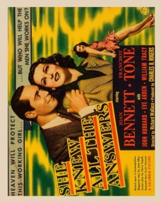 She Knew All the Answers movie poster (1941) calendar