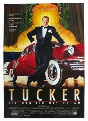 Tucker movie poster (1988) poster