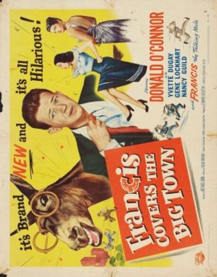 Francis Covers the Big Town movie poster (1953) Poster MOV_dc8cef63