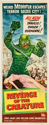 Revenge of the Creature movie poster (1955) poster