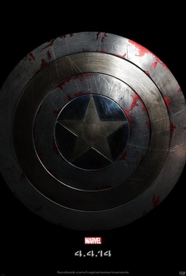 Captain America 2 movie poster (2014) tote bag