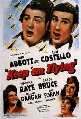 Keep 'Em Flying movie poster (1941) Sweatshirt
