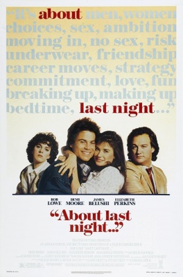 About Last Night... movie poster (1986) Sweatshirt