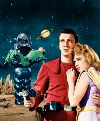 Forbidden Planet movie poster (1956) Longsleeve T-shirt