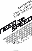 Need for Speed movie poster (2014) t-shirt #MOV_dd0fdda8