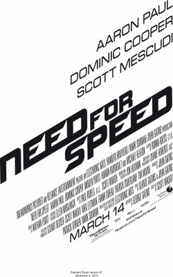 Need for Speed movie poster (2014) mouse pad