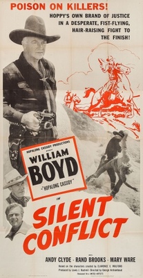 Silent Conflict movie poster (1948) tote bag