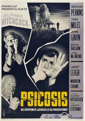 Psycho movie poster (1960) Mouse Pad MOV_dd13f96a