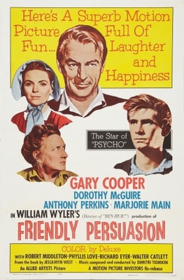 Friendly Persuasion movie poster (1956) Sweatshirt
