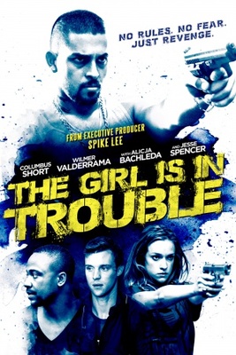 The Girl Is in Trouble movie poster (2015) mouse pad
