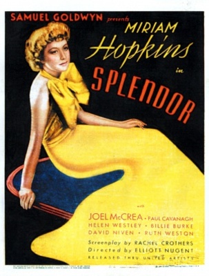 Splendor movie poster (1935) tote bag