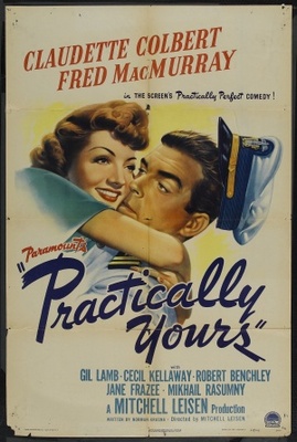 Practically Yours movie poster (1944) Longsleeve T-shirt