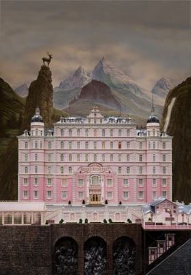 The Grand Budapest Hotel movie poster (2014) mouse pad