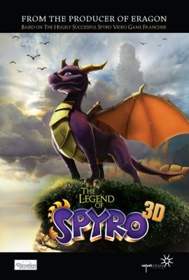 The Legend of Spyro movie poster (2009) poster