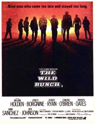 The Wild Bunch movie poster (1969) calendar