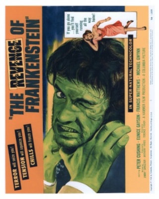 The Revenge of Frankenstein movie poster (1958) poster