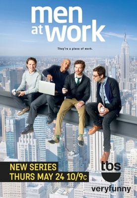 Men at Work movie poster (2012) tote bag