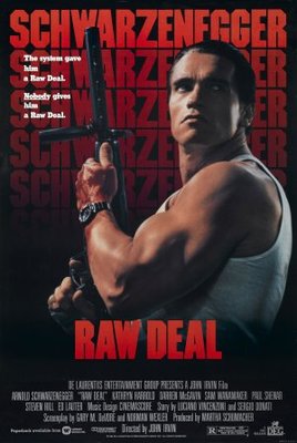 Raw Deal movie poster (1986) mug