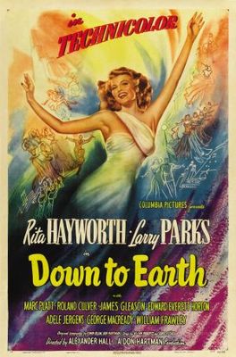 Down to Earth movie poster (1947) mouse pad