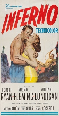 Inferno movie poster (1953) tote bag