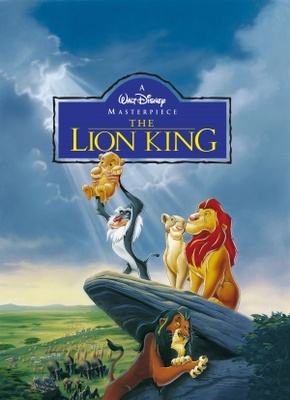The Lion King movie poster (1994) calendar