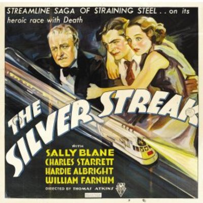 The Silver Streak movie poster (1934) tote bag