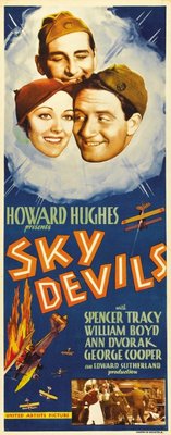 Sky Devils movie poster (1932) mouse pad