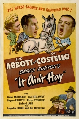 It Ain't Hay movie poster (1943) Mouse Pad MOV_dfb6def0